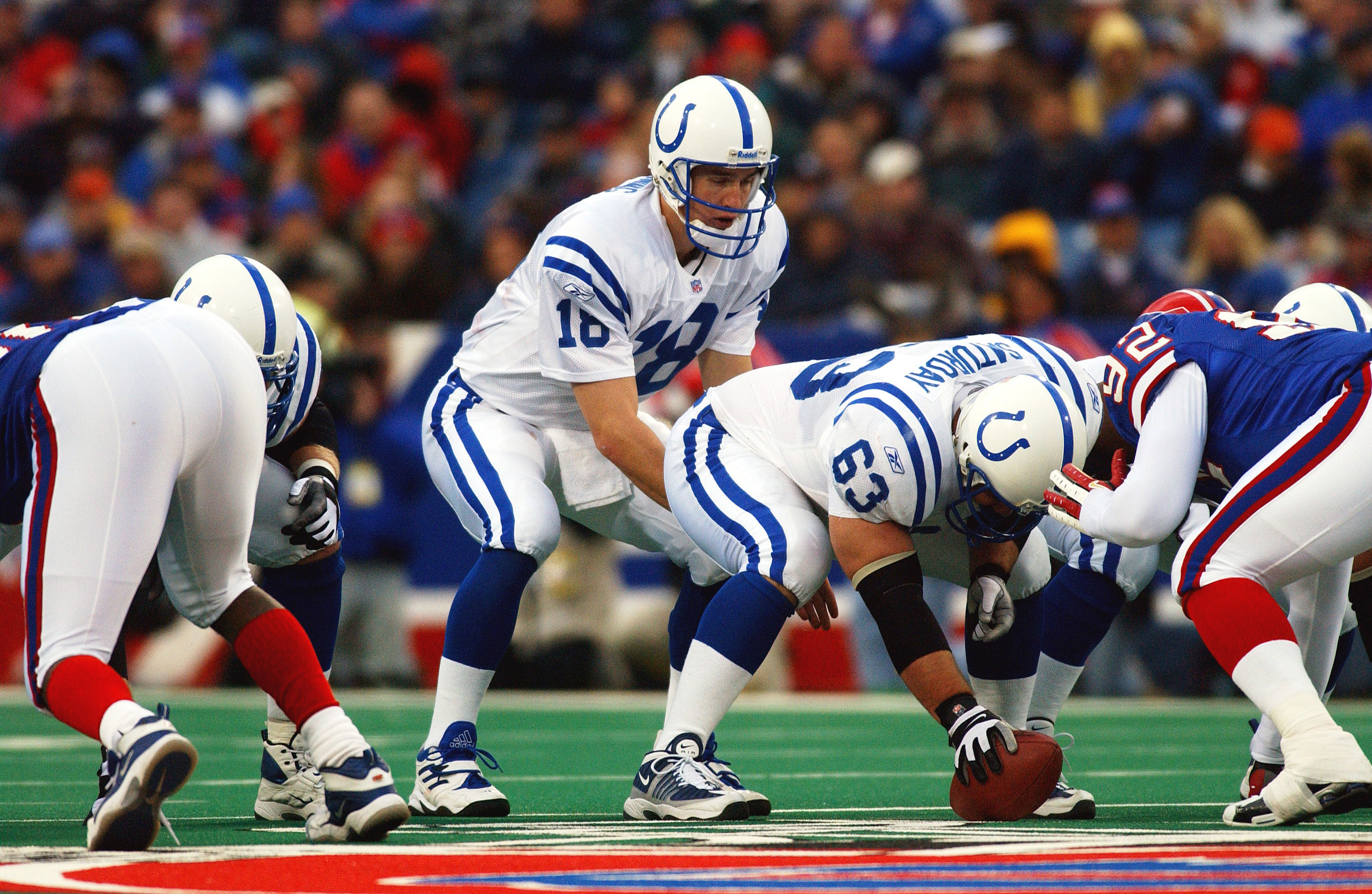 Jeff Saturday (1999, C, Indianapolis Colts).