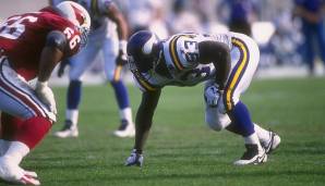 John Randle (1990, DT, Minnesota Vikings).