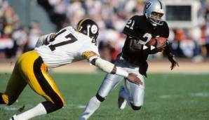 47: Mel Blount (1970-1983): Pittsburgh Steelers. Auch stark: John Lynch.