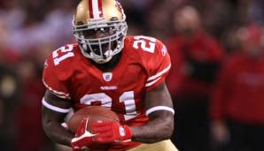 2. Frank Gore (49ers, Colts, Dolphins): 10307 Yards (55 Touchdowns).