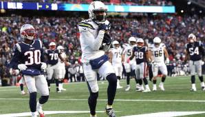 13. Keenan Allen, Los Angeles Chargers. OVR Rating: 89. Speed Rating: 87.