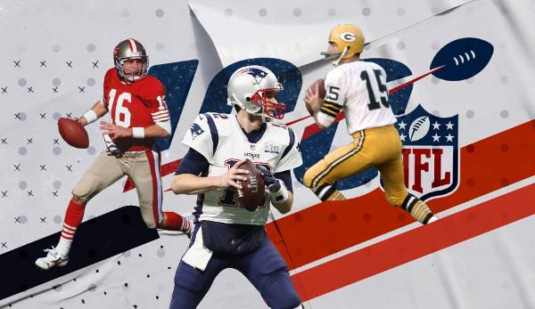 Die 49ers, Patriots und Packers prägten lange Zeit die NFL.