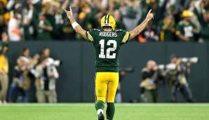 7.: Aaron Rodgers, Quarterback, Green Bay Packers.
