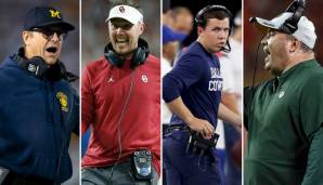 Jim Harbaugh, Lincoln Riley, Kellen Moore und Mike McCarthy könnten 2020 in der NFL coachen.