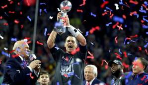 Tom Brady holte bereits sechs Super-Bowl-Ringe.