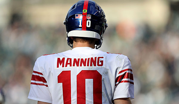 Die Philadelphia Eagles empfangen zum Week-14-Abschluss die New York Giants - mit Eli Manning!