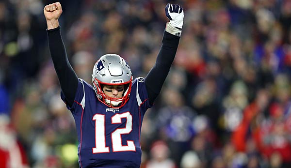 Tom Brady will mit den Patriots erneut zum Super Bowl.