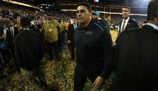Ron Rivera ist nicht mehr Head Coach der Carolina Panthers.