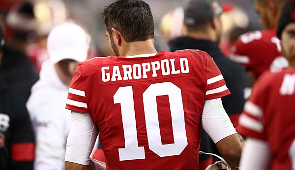 Auf die Leistung von Quarterback Jimmy Garoppolo wird bei den 49ers einiges ankommen