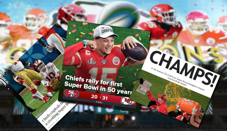 Die Kansas City Chiefs haben Super Bowl LIV gegen die San Francisco 49ers gewonnen und SPOX hat die wichtigsten Pressestimmen zusammengetragen.