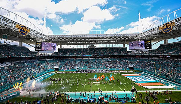 Der Super Bowl LIV findet im Hard Rock Stadium in Miami statt.