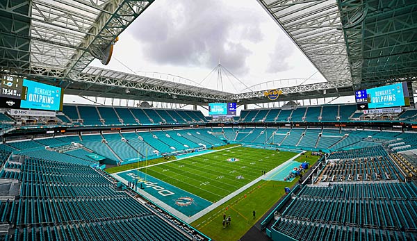 Das Hard Rock Stadium ist die Heimspielstätte der Miami Dolphins.