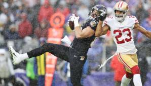 WEEK 13: Ravens - 49ers 20:17. Das vermeintliche vorgezogene Super-Bowl-Matchup zeigte der NFL, dass man die dynamische Offense der Ravens durchaus stoppen kann. Am Ende aber gewann Baltimore doch.