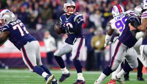 WEEK 16: Patriots - Bills 24:17. Die Patriots wehren den Emporkömmling aus Buffalo ab und gewinnen einmal mehr die AFC East. Historisch: Es war der letzte Sieg überhaupt von Tom Brady für New England.