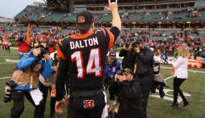 Andy Dalton, Quarterback, Cincinnati Bengals: Dalton ist ein Quarterback mit Starter-Format, normalerweise ist dies ein sehr stark umworbener Spielertyp in der NFL. Derzeit ist die Situation allerdings eine etwas andere...