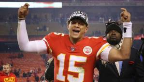 2018: Patrick Mahomes (QB, Kansas City Chiefs) - Mit mehr als 5000 Passing Yards und 50 Touchdowns zerlegte Patrick Mahomes die NFL 2018 nach Belieben. 2019 verpasste er zwei Spiele in der Regular Season, krönte sich aber zum Super-Bowl-Champion.