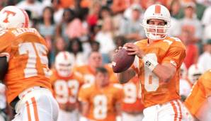 Platz 10: Tennessee - 197.197 Snaps. An Peyton Manning führt bei Tennessee kein Weg vorbei. Auch Eric Berry kam in dieser Zeit aus Tennessee in die NFL, genau wie Jerod Mayo, Alvin Kamara und Jason Witten.