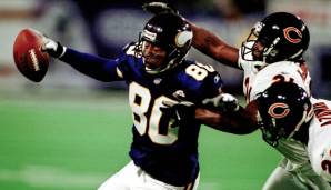 WIDE RECEIVER: Cris Carter. Cris Carter war der Star-Receiver der Vikings in den 90er Jahren. Er gehörte zu den besten seines Fachs, erreichte den Pro Bowl und kam auf 12 Touchdowns.