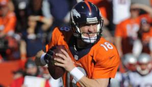 Mit einer souveränen Vorstellung gegen seinen Nemesis New England führte Manning die Broncos erstmals in den Super Bowl - der allerdings im Desaster (8:43) gegen die Seahawks endete.