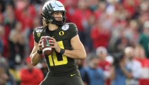 8. JUSTIN HERBERT (Los Angeles Chargers) - Throw Power: 92.