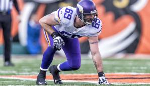 JARED ALLEN - Edge Rusher, Minnesota Vikings. Jahre im 99 Club: 2011.