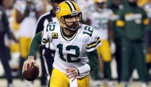 AARON RODGERS - Quarterback, Green Bay Packers. Jahre im 99 Club: 2013, 2016.