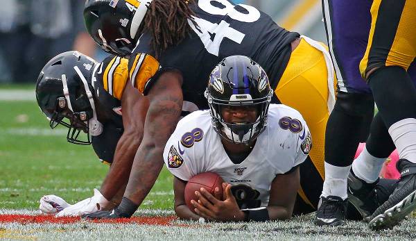 Lamar Jackson trifft mit den Baltimore Ravens auf die Pittsburgh Steelers