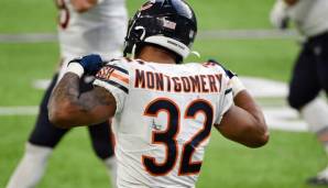 Running Backs, STARTS: David Montgomery, Bears (@Jaguars) - Kein Running Back hat über die letzten vier Wochen mehr Punkte erzielt als Montgomery. Kein Team hat über die letzten vier Wochen mehr RB-Punkte zugelassen als die Jaguars. 'Nuff said.