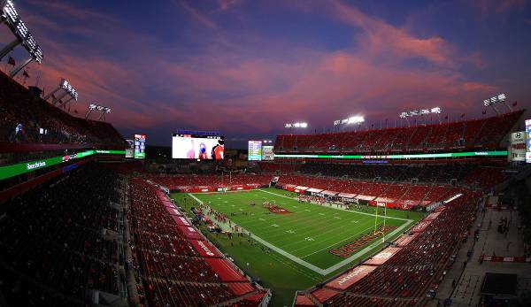 22.000 Zuschauer dürfen zum Super Bowl LV ins Raymond James Stadium in Tampa/Florida.
