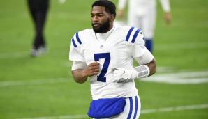 JACOBY BRISSETT (zuletzt Indianapolis Colts): 11 Spiele, 2/8, 17 YDS, 66,2 QBR