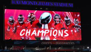 Die Tampa Bay Buccaneers haben Super Bowl LV gewonnen.