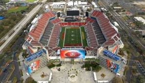 Super Bowl 55 findet in Tampa statt.