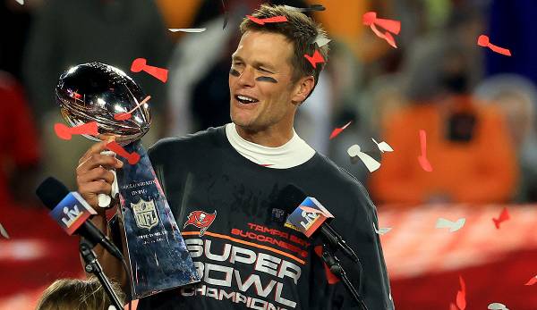 Tom Brady hat zum siebten Mal den Super Bowl gewonnen und wurde zum fünften Mal zum MVP des Spiels gewählt.