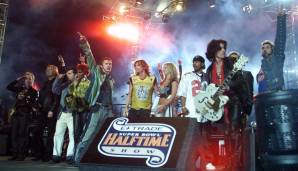 Die Stars damals waren neben der Band Aerosmith auch die Gruppe N*Sync, Britney Spears, Mary J. Blige und Rapper Nelly. Das Ganze lief unter dem Motto: "The Kings of Rock and Pop".