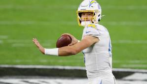 15.: JUSTIN HERBERT (Los Angeles Chargers) - Overall: 80