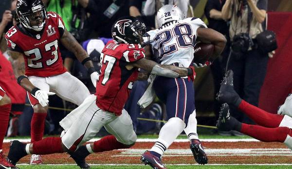 James White erzielte 2016 für die New England Patriots in der Overtime des Super Bowl LI den entscheidenden Touchdown gegen die Atlanta Falcons.