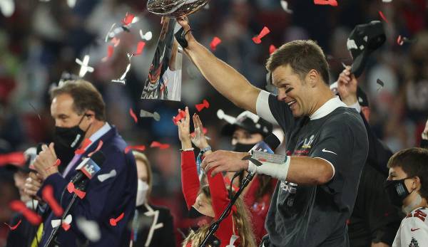 Tom Brady und die Tampa Bay Buccaneers haben Super Bowl LV gewonnen.