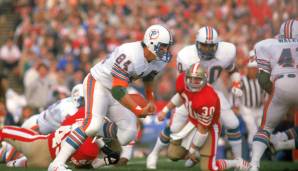 MIAMI DOLPHINS: Super Bowl XIX, 1984 - 16:38-Niederlage gegen die San Francisco 49ers