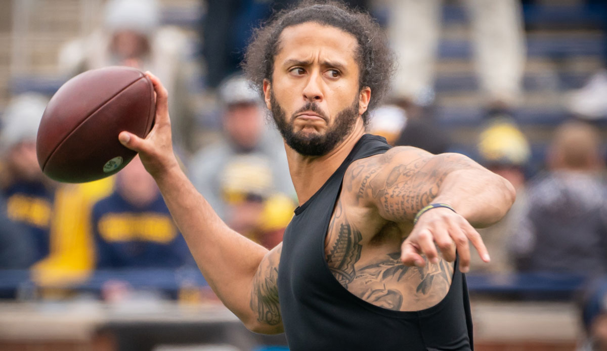 Colin Kaepernick trains in front of scouts and sends a clear message to interested teams