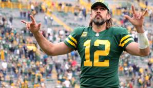 2. AARON RODGERS - Green Bay Packers: 96 Overall Rating.