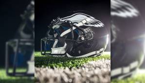Die Eagles haben zwar ihre neuen alten Uniformen, von denen Lurie sprach, noch nicht präsentiert, dafür aber schwarze neue Helme.