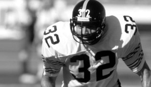 Franco Harris gewann vier Super Bowls mit den Pittsburgh Steelers.