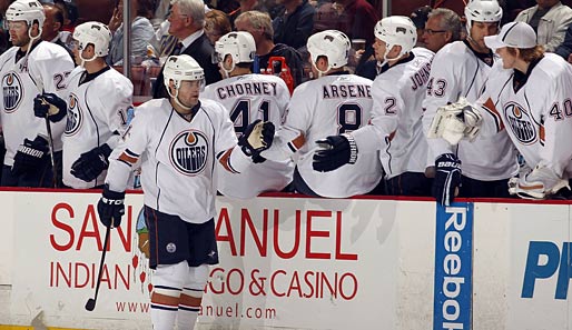 Die Edmonton Oilers gewannen bisher fünfmal den Stanley Cup