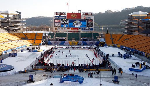 Das Heinz Field ist ready für das Winter Classic zwischen den Penguins und Capitals