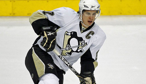 Sidney Crosby von den Pittsburgh Penguins hat das Training wieder aufgenommen