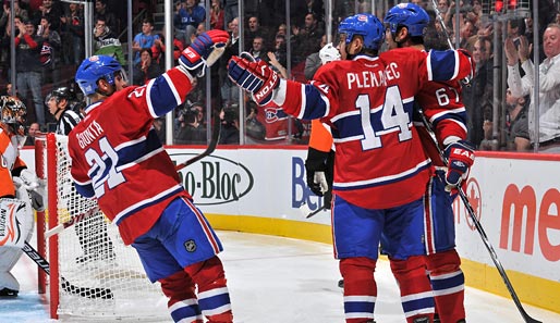 Die Canadiens feierten gegen die Flyers erst ihren zweiten Saisonsieg