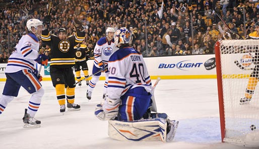 Die Bruins feierten gegen die Oilers ihren vierten Sieg in Folge
