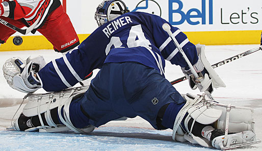 James Reimer verletzte sich beim Leafs-Sieg gegen Philly