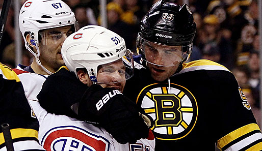 Die Montreal Canadiens und Boston Bruins mögen sich nicht sonderlich