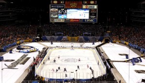Das Heinz Field: Die Washington Capitals spielten schon 2011 im NHL-Winter Classic